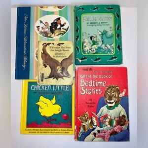📚5 📚 Vintage books for children - all remarks in the description and in pics